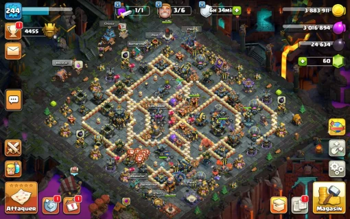 Achat compte clash of clans