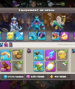 Achat compte clash of clans