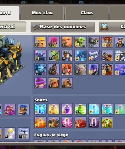 Achat compte clash of clans