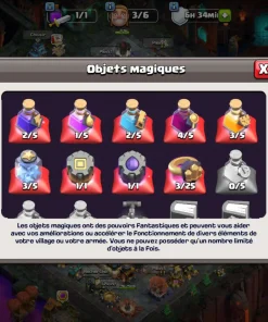 Achat compte clash of clans