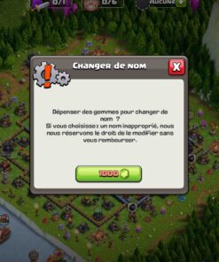 Achat compte clan of clans