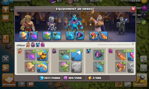 Achat compte clash of clans