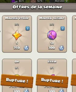 Achat compte clash of clans