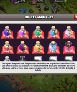 Achat compte clash of clans