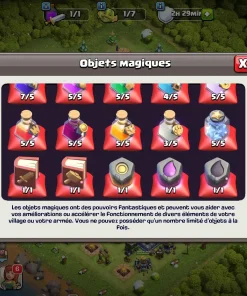 Achat compte coc