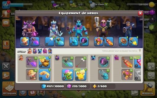 Achat compte coc