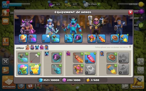 Achat compte coc