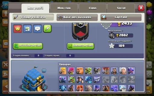 Buy clash of clans account