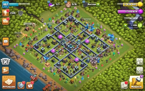 Vendre compte clash of clans