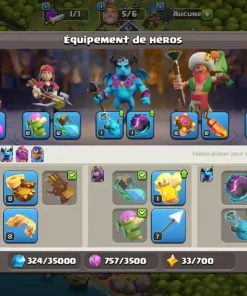 Vendre compte clash of clans