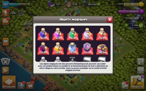 Vendre compte clash of clans