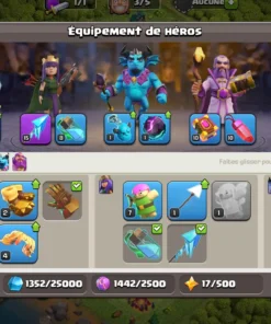 Acheter compte clash of clans