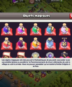 Acheter compte clash of clans