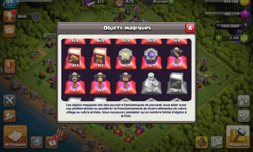 Acheter compte clash of clans