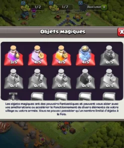 Vendre compte clash of clans