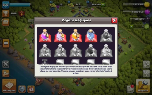 Vendre compte clash of clans