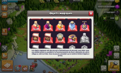 Acheter compte COC