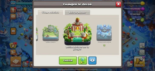 Vendre compte clash of clans