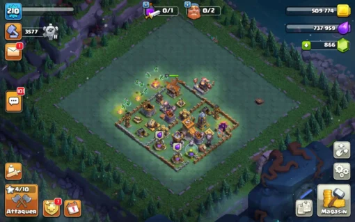 Vendre compte clash of clans