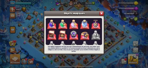 Vendre compte clash of clans