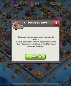 Vendre compte clash of clans