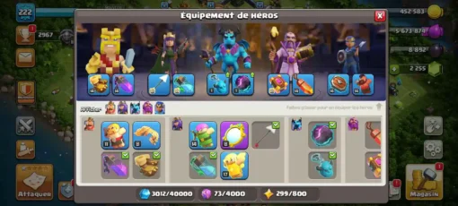 Achat compte clash of clans