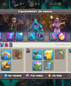 Achat compte clash of clans