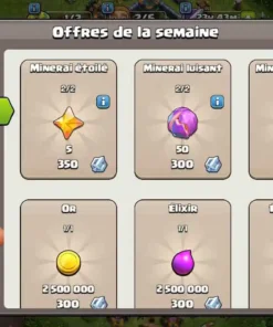 Achat compte clash of clans