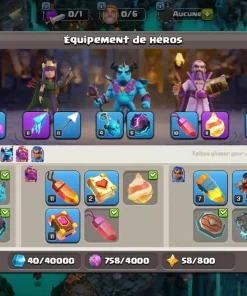 Achat compte clash of clans