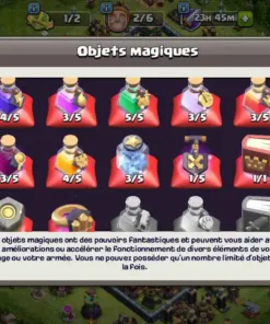 Achat compte clash of clans