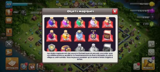 Achat compte clash of clans