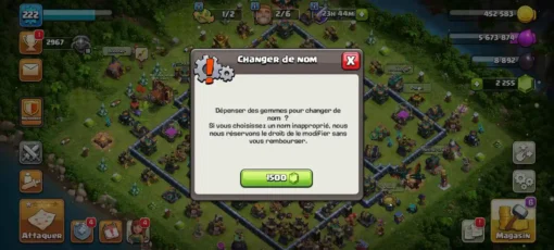 Achat compte clash of clans