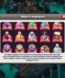 Achat compte clash of clans