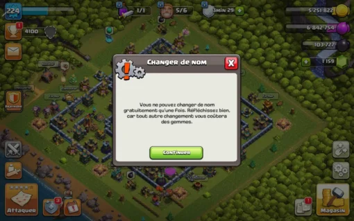 Achat compte coc