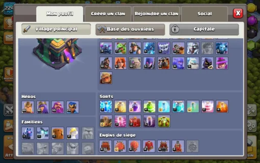 Achat compte coc