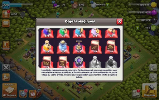 Achat compte coc