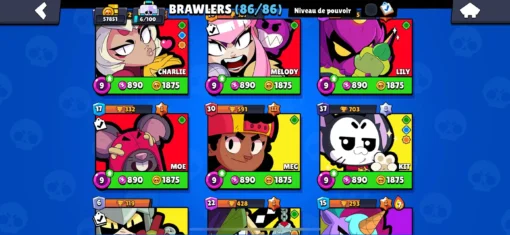 Vente de compte Brawl Stars avec 57K trophées - Image 18