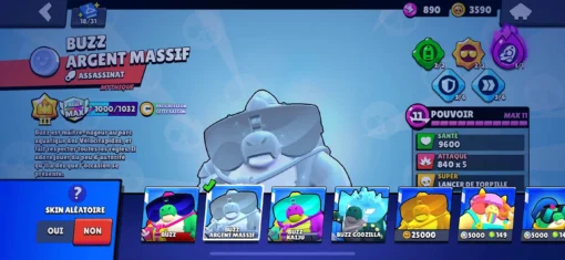 Vente de compte Brawl Stars avec 57K trophées - Image 32