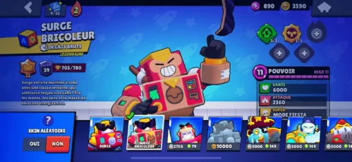 Vente de compte Brawl Stars avec 57K trophées - Image 53