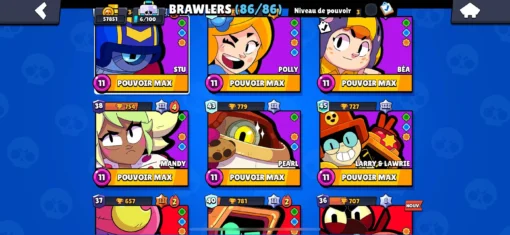 Vente de compte Brawl Stars avec 57K trophées - Image 10