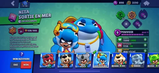 Vente de compte Brawl Stars avec 57K trophées - Image 67