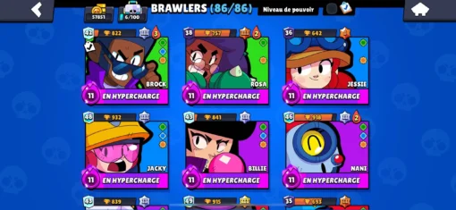 Vente de compte Brawl Stars avec 57K trophées - Image 13