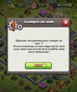 Vendre compte clash of clans