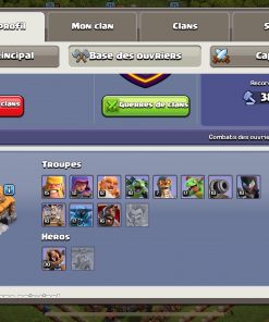 Achat compte clash of clans