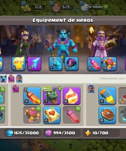 Achat compte clash of clans