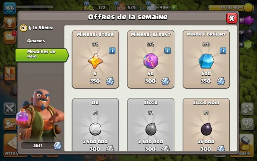 Achat compte clash of clans