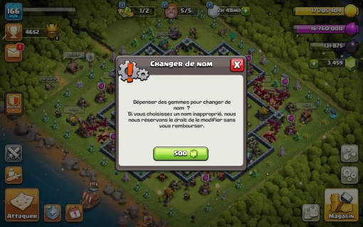 Achat compte clash of clans