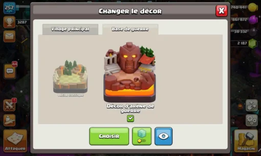 Achat compte clash of clans