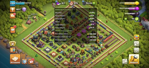 Achat compte clash of clans