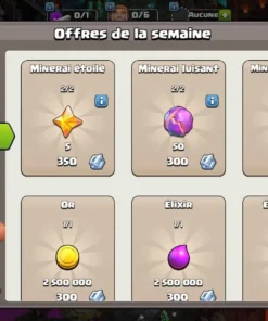 Achat compte clash of clans